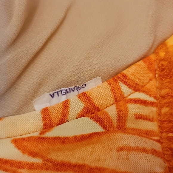 Vintage 80's / 90's High Cut Carabella Bikini with Sarong Size L - Picture 4 of 8